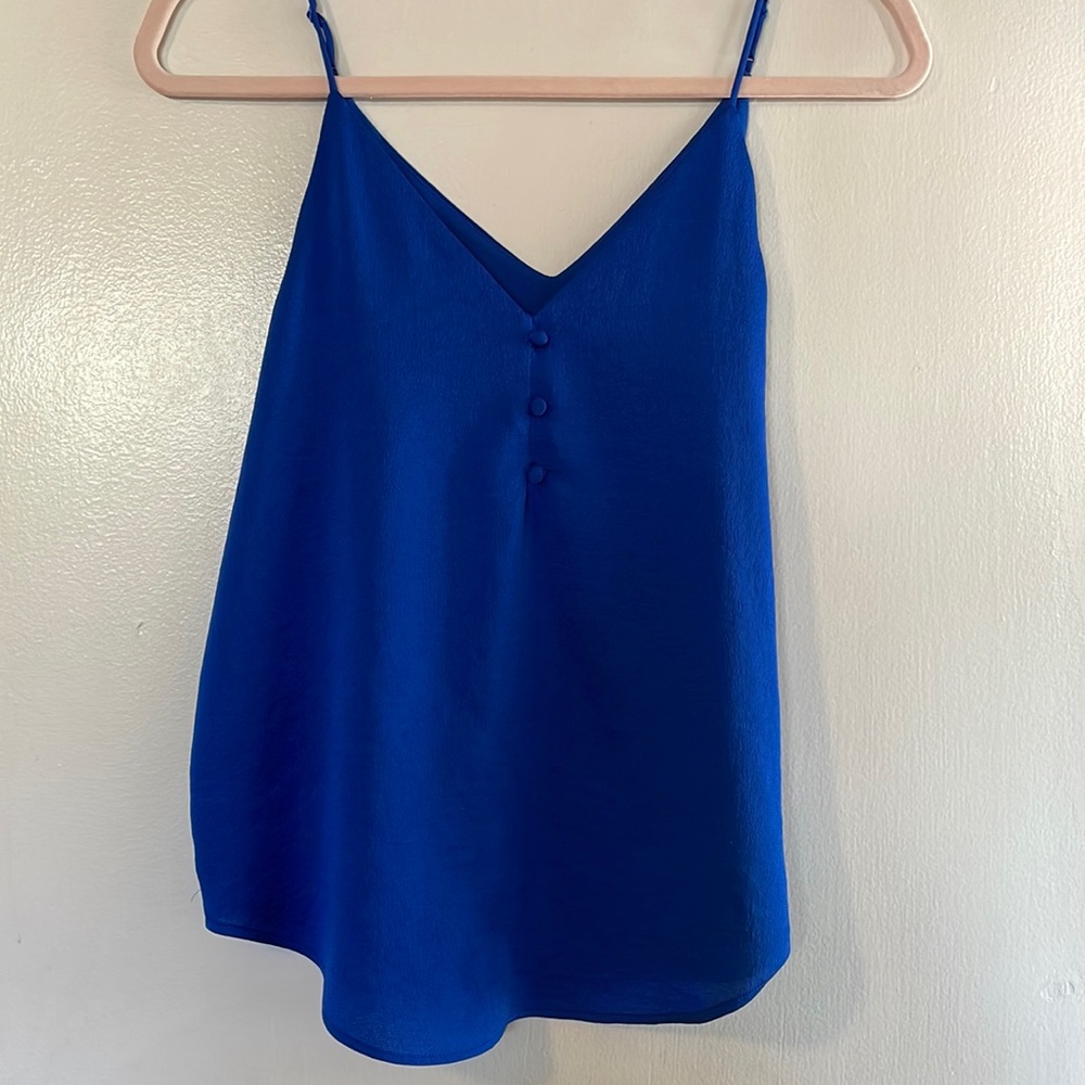 Express blue tank